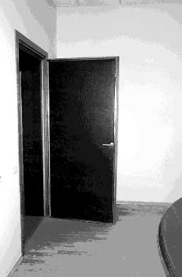 Входная экранированная дверь и внутренняя отделка помещения